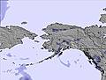 Alaska United States rain and snow map