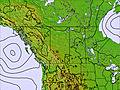 Alberta weather map
