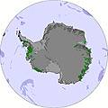 Antarctica rain and snow map