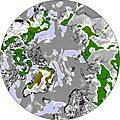 Arctic cloud map