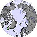 Arctic rain and snow map