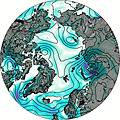 Arctic wind map