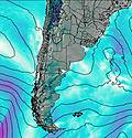 Argentina wind map
