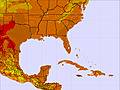 Alabama temperature map