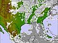 Arkansas cloud map
