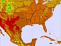 Arkansas temperature map