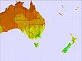 Australian-Capital-Territory temperature map