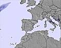 Andorra rain and snow map