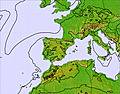 Andorra weather map