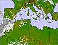 Algeria cloud map