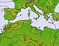 Algeria weather map